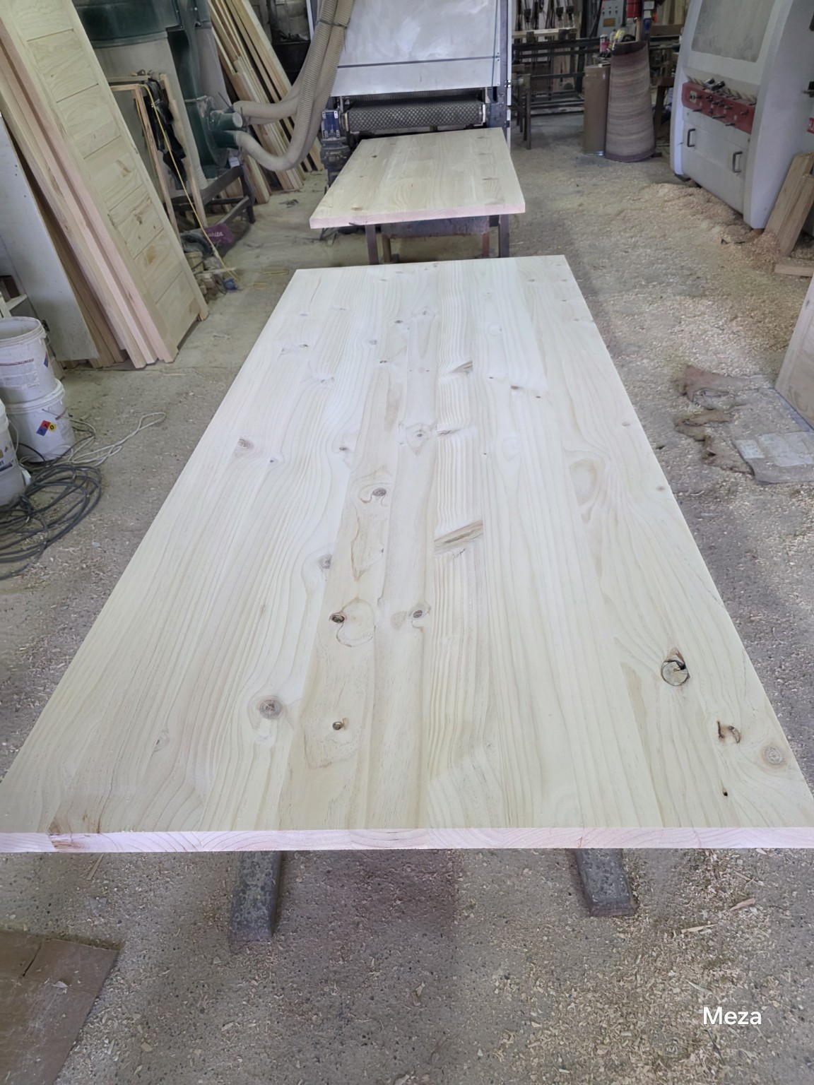 Tableros de madera en nuestro taller